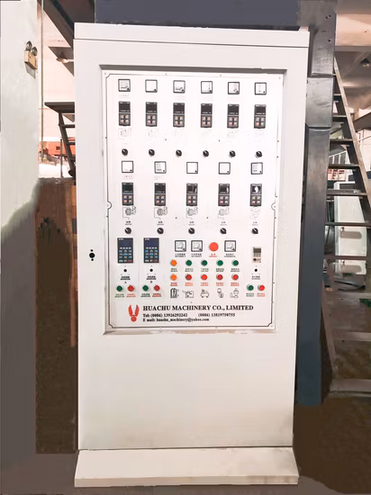 Machine de soufflage de film en plastique Ab à deux couches LDPE/HDPE/LLDPE