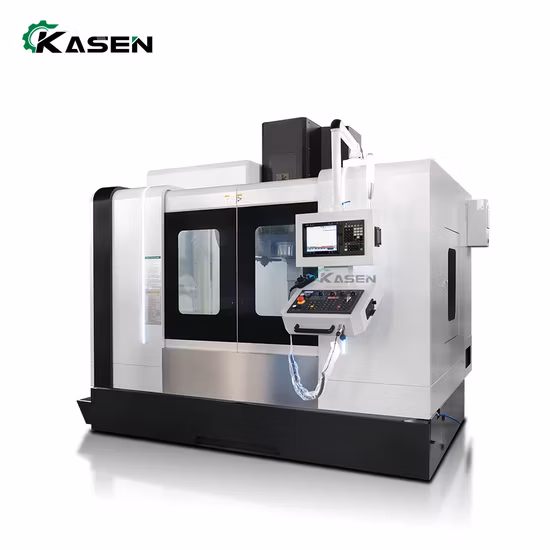 Fraiseuse verticale CNC à double table de travail, échange a/B